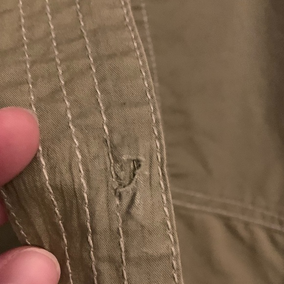 Lucy Olive Green Mini Skirt - Picture 5 of 10